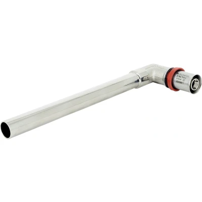 Afbeelding van BONFIX Alu pers messing perskoppeling radiatorbocht aansluitknie 16 x