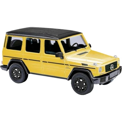 Afbeelding van Busch 51472 H0 Auto Mercedes Benz G klasse Edition 35 geel