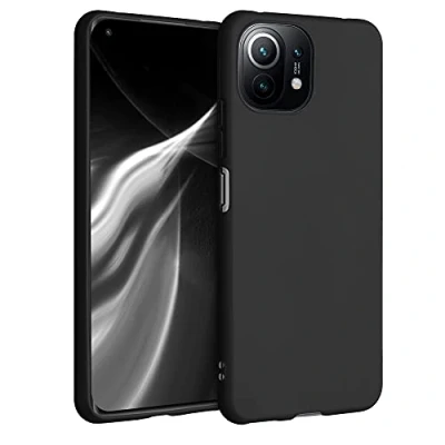 Afbeelding van kwmobile telefoonhoesje geschikt voor Xiaomi 11 Lite (5G) NE / Mi Hoesje smartphone Back cover in mat zwart