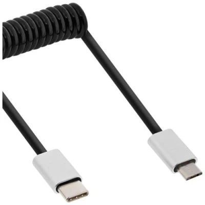 Image de InLine Câble USB Micro de type B (M) pour 24 pin C 2.0 3 m noir