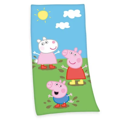 Afbeelding van Herding Badhanddoek voor kinderen, katoen, meerkleurig, 75 x 150 cm