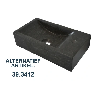 Afbeelding van Wiesbaden fontein rechts 40x22x10 cm hardsteen gezoet