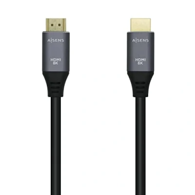 Afbeelding van HDMI Kabel Aisens Zwart Zwart/Gris 50 cm