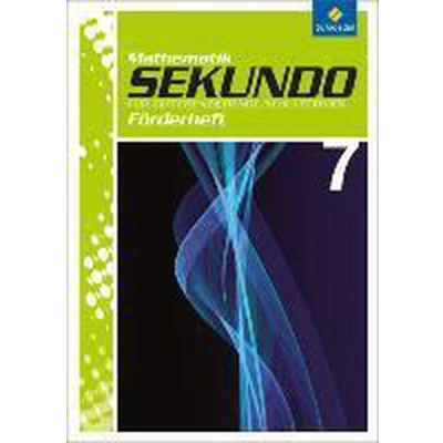 Afbeelding van Sekundo: Mathematik für differenzierende Schulformen Ausgabe 2009: Förderheft 7 (Sekundo Schulformen: 2009 Arbeitshefte und Fördermaterial 10