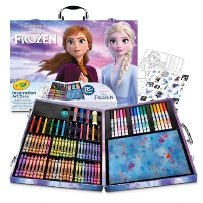 Afbeelding van Crayola Frozen 2 Hobbypakket Inspiratie Kleurkoffer Voor Kinderen