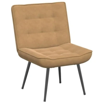 Afbeelding van vidaXL Relaxstoel 64x74x84 cm fluweel bruin