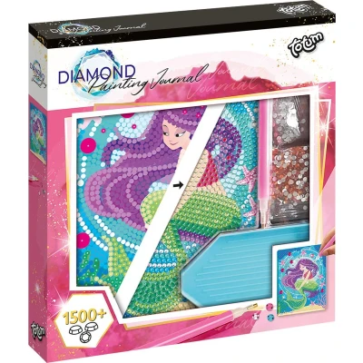 Afbeelding van Totum Diamond Painting Notitieboek Zeemeermin
