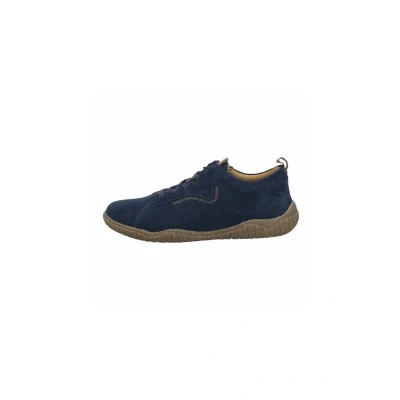 Afbeelding van Josef Seibel Sportieve veterschoenen, Dames, Maat: 41, Indigo Leer