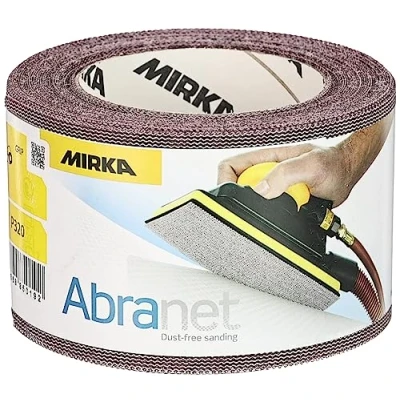 Afbeelding van MIRKA Abranet rol 75mm x 10 meter P320
