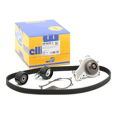 Afbeelding van METELLI 30 0938 1 Waterpomp + Distributieriem Set 137 25,4mm voor tandriemaandrijving PEUGEOT: Partner II Tepee, 308 I SW, 3008 I, FORD: FIESTA 6