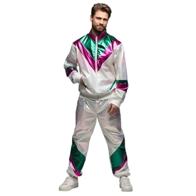 Afbeelding van Boland Trainingspak Holographic dude (S) Volwassenen