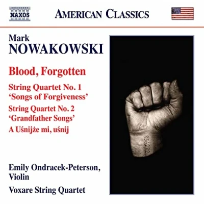 Afbeelding van Emily Ondracek Peterson &amp; Voxare String Quartet Blood, Forgotten (CD)