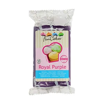 Afbeelding van FunCakes Suikerpasta, koningspaars, eenvoudig te bedienen, glad, flexibel, zacht, perfect voor het decoreren van halal/koosjer, glutenvrij, 270 g