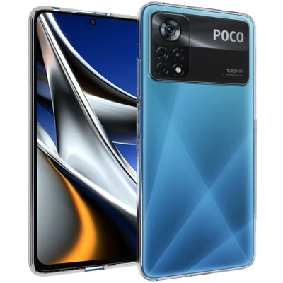 Afbeelding van Accezz Hoesje Geschikt voor Xiaomi Poco X4 Pro 5G Siliconen Clear Backcover Transparant