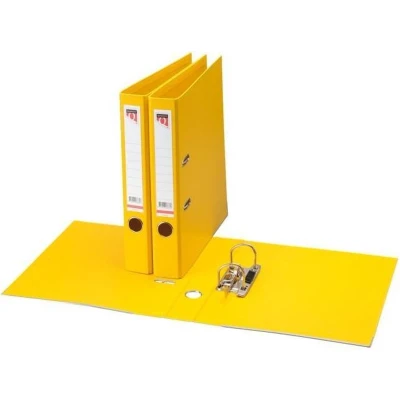 Afbeelding van Ordner Quantore A4 50mm PP geel