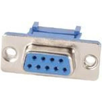 Afbeelding van VROUWELIJKE 9P SUB D CONNECTOR VOOR PLATTE KABEL