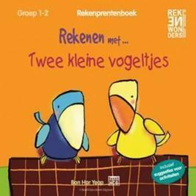 Afbeelding van Rekenprentenboeken Rekenen met...twee kleine vogeltjes groep 1 2