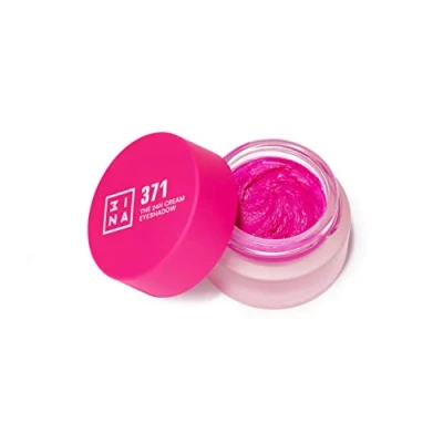 Afbeelding van 3ina THE 24H Cream Eyeshadow 836 Oogschaduw, Dames, Maat: 3 ml, 371 vivid pink