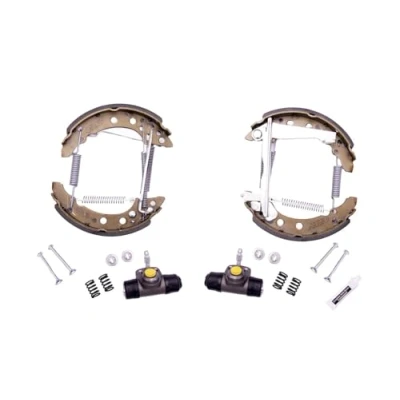 Afbeelding van HELLA Shoe Kit Pro 8DB 355 003 711 Remschijf, trommelrem Met wielremcilinder, stel element VOLKSWAGEN: GOLF 1 Cabriolet, 2,