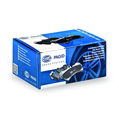 Afbeelding van HELLA 8DB 355 001 691 Remschoenen 230 32 Met handremhefboom VOLKSWAGEN: Polo V Hatchback, Caddy 2 Kastenwagen, SEAT: Inca