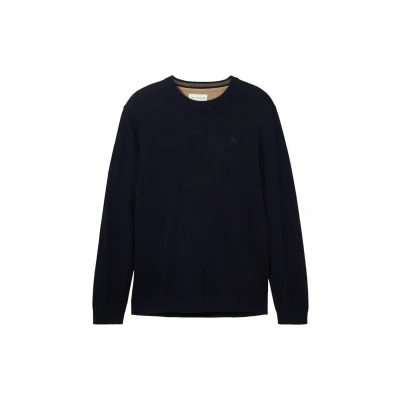 Afbeelding van TOM Tailor Trui, Heren, Maat: 3XL, Dunkelblau