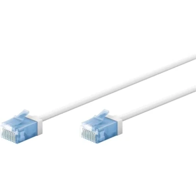 Afbeelding van Goobay 74301, 10 m, Cat6a, U/UTP (UTP), RJ 45, Wit