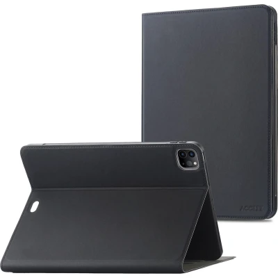 Afbeelding van Accezz Tablet Hoes Geschikt voor iPad Pro 11 (2022) / (2021) (2020) (2018) Classic Case Zwart