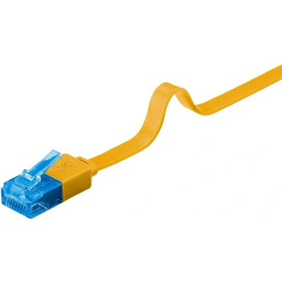 Afbeelding van Wentronic CAT6A Netwerkkabel RJ45 Geel 3 m