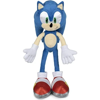 Afbeelding van Play by Sonic The Hedgehog groot pluche dier, 45 cm, licentie zaag, meerkleurig
