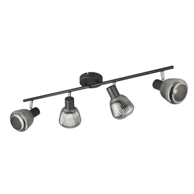 Afbeelding van TRIO TARIFA Spot Zwart mat excl. 4x E14 4W