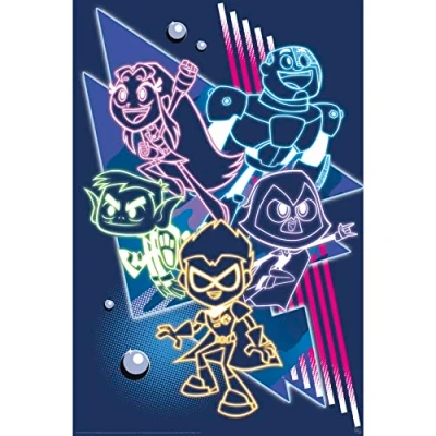 Afbeelding van Poster Teen Titans Neon 61x91,5cm