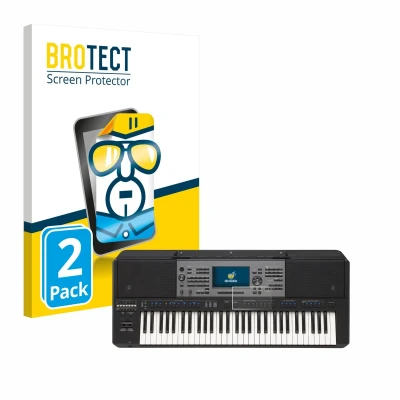 Afbeelding van BROTECT Screenprotector voor Yamaha PSR A5000 Folie Beschermfolie transparant (2 Stuks)