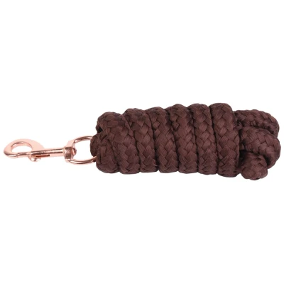 Image de Harry&#039;s Horse Corde pour Licol Soft Musketon Rosegold 1.8m Marron