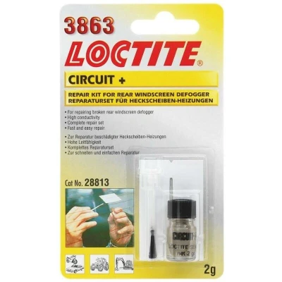 Image de LOCTITE 3863 circuit + kit de réparation pour le désembuage la lunette arrière (bouteille 2g) 1151365