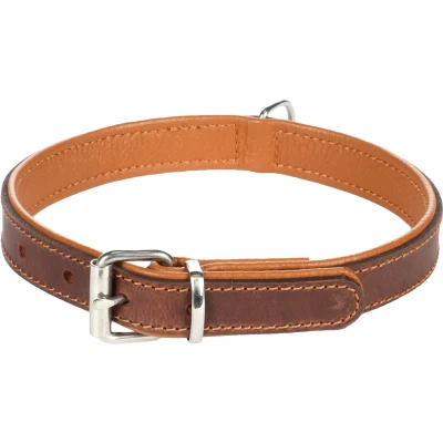 Afbeelding van Halsband Gevoerd Memphis Bruin 38 46 cm x 2,2 5 mm