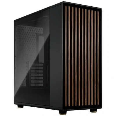 Afbeelding van Fractal Design North XL Midi tower Gaming behuizing Steenkool, Zwart Stoffilter, 3 voorgeïnstalleerde ventilators, Zijvenster