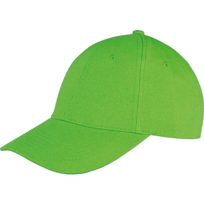 Afbeelding van Result Memphis Brushed Cotton Low Profile Cap RC081X Lime