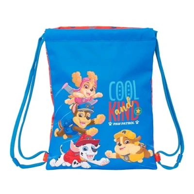 Afbeelding van Rugtas met Koordjes The Paw Patrol Cool Blauw Rood 26 x 34 1 cm