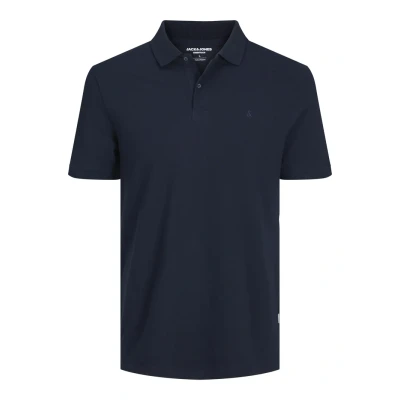 Afbeelding van Jack &amp; Jones Jjebasic Poloshirt, Heren, Maat: XXL, Navy blazer