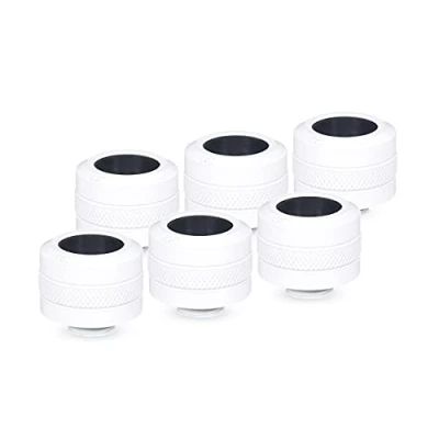 Afbeelding van Alphacool 17484 Ijspegels PRO 16 mm HardTube Fitting G1/4 White Sixpack waterkoelingsaansluiting