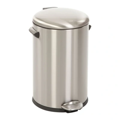 Afbeelding van Eko Belle Deluxe pedaalemmer 12 liter mat RVS