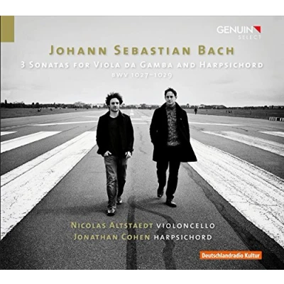 Afbeelding van Sonatas For Viola Da Gamba &amp; Harpsichord Bwv1027 1