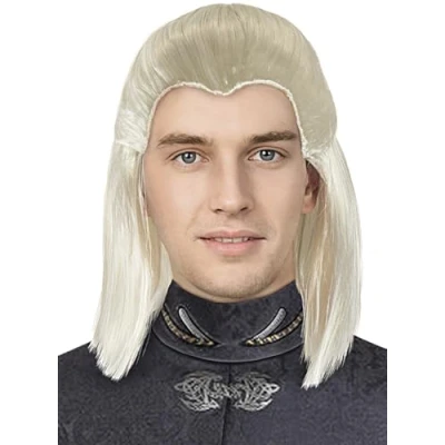Afbeelding van FUNIDELIA Daemon pruik House of the Dragon Bruin