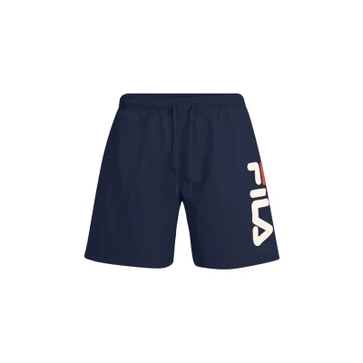 Afbeelding van Fila Swasiland Zwemshorts, Heren, Maat: Medium, Black iris