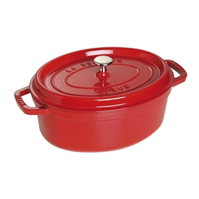 Image de Staub Cocotte ovale cerise 27 cm 3.2 L