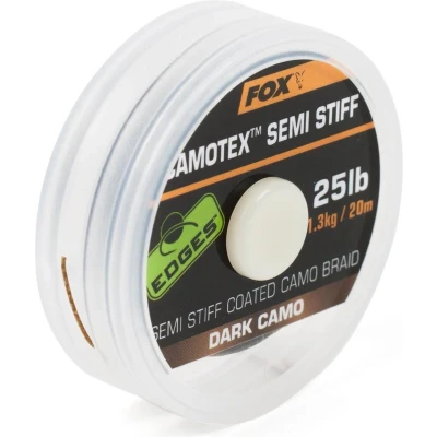 Afbeelding van Fox Edges Camotex Semi Stiff Coated Camo Braid 20m Maat : 25lb Dark