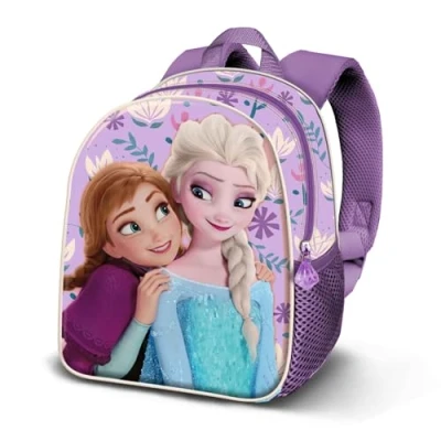 Afbeelding van Disney Basic Rugzak, uniseks, kinderen, 1 stuk, Lila Frozen 2, Eén maat, rugzak