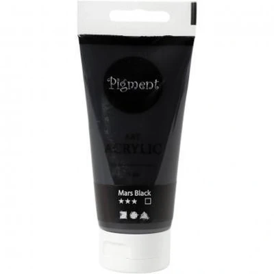 Afbeelding van Acrylverf Mars Black Dekkend Pigment Art 75 ml