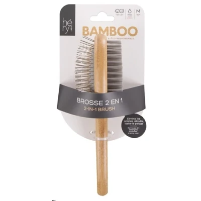 Afbeelding van Hery Labo Borstel 2 In 1 Bamboe