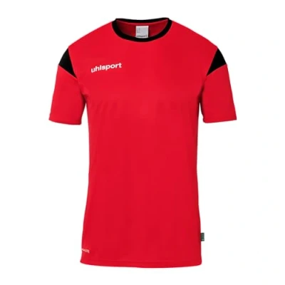 Afbeelding van Uhlsport Squad 27 Shirt Korte Mouw Kinderen Rood / Zwart Maat: 128
